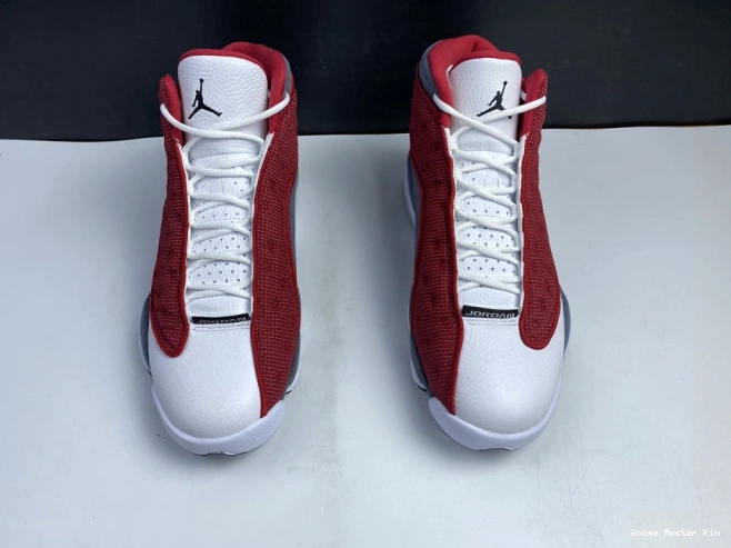 Air Jordan Red Grey Retro 13 414571-600 Gym Flint 0806